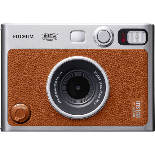 Fujifilm Instax Mini Evo Hybrid Camera (Brown)