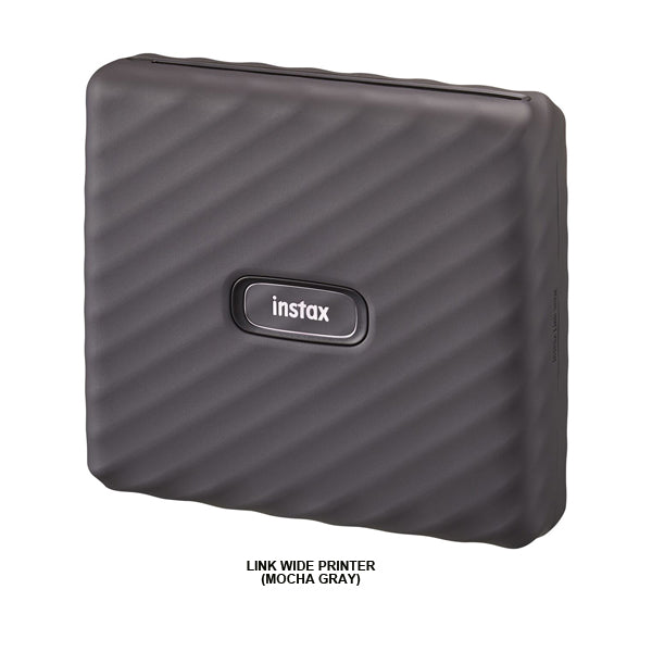 Fujifilm Instax Link Wide Smartphone Printer (Ash Gray)