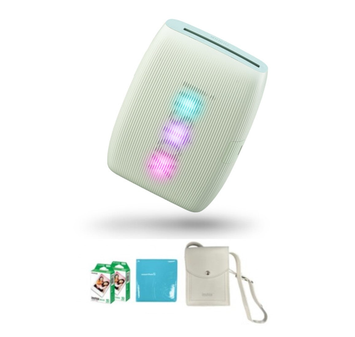 Fujifilm Instax Mini Link3 Smartphone Printer Special Bundle - Green