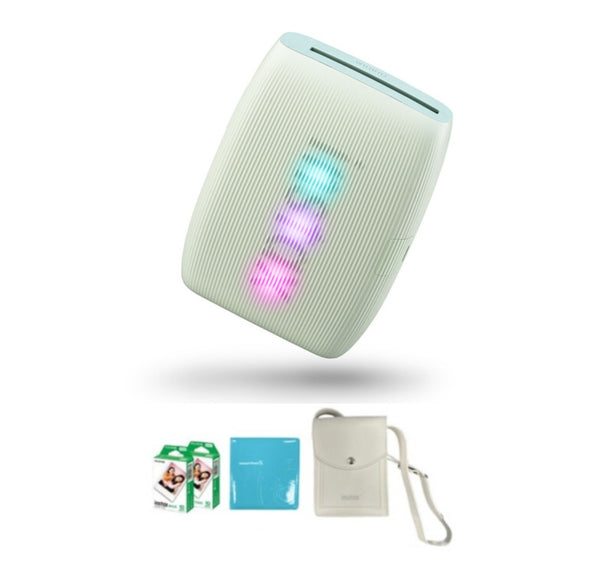 Fujifilm Instax Mini Link3 Smartphone Printer Special Bundle - Green