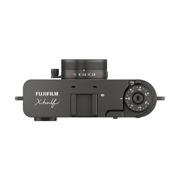 Fujifilm X-Half 35mm Half-Frame Film Camera (Charcoal) — alternate view