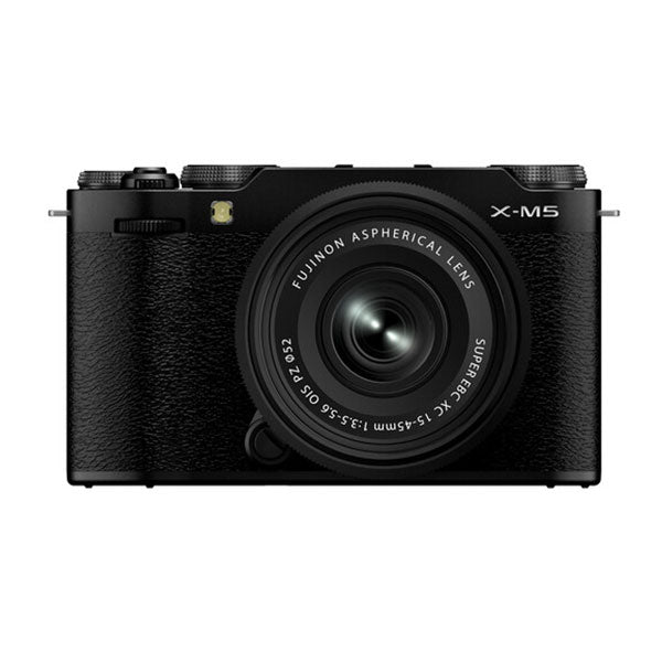 Fujifilm X-M5 Mirrorless Camera with 15-45mm Lens (Black)