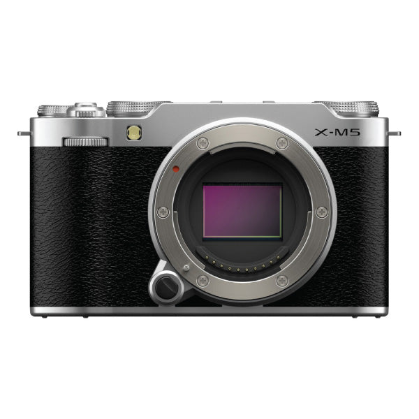 Fujifilm X-M5 Mirrorless Camera (Silver, Body Only)