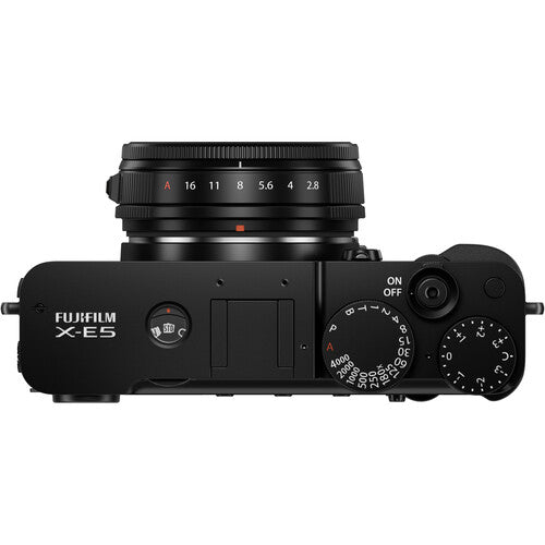Fujifilm X-E5 Mirrorless Camera with XF 23mm F2.8 Lens (Black)