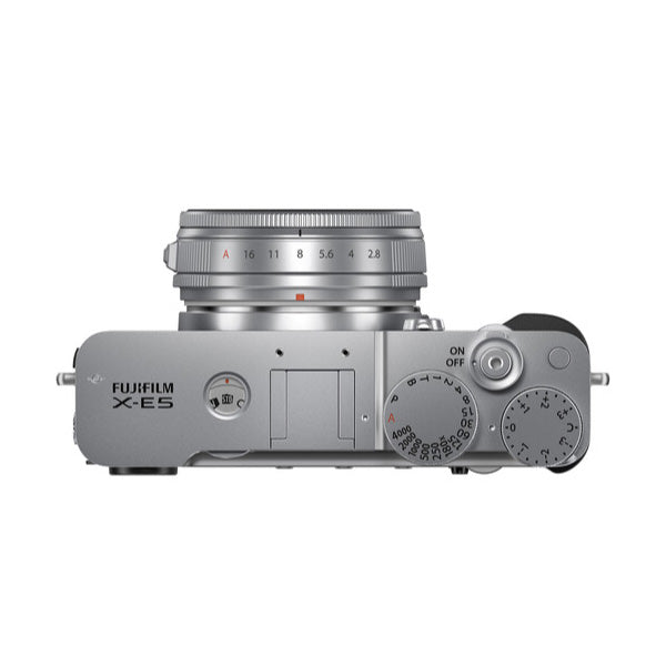 Fujifilm X-E5 Mirrorless Camera with XF 23mm F2.8 Lens (Silver) — alternate view