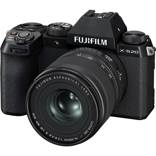 X-S20 Mirrorless Camera with XF 16-50mm F2.8-4.8 Lens Black