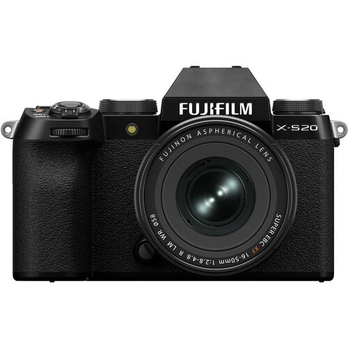 X-S20 Mirrorless Camera with XF 16-50mm F2.8-4.8 Lens Black