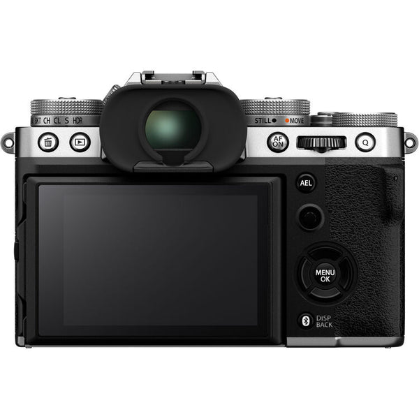 Fujifilm X-T5 Mirrorless Camera Body Only (Silver) — alternate view