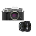 X-T50 Mirrorless Camera Silver with XF23 F1.4 WR
