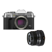 X-T50 Mirrorless Camera Silver with XF23 F1.4 WR