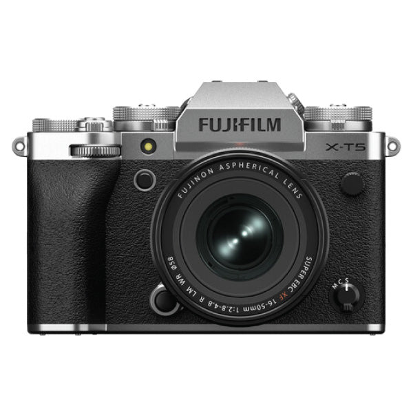 Fujifilm X-T5 Mirrorless Camera with XF 16-50mm F2.8-4.8 Lens (Silver)
