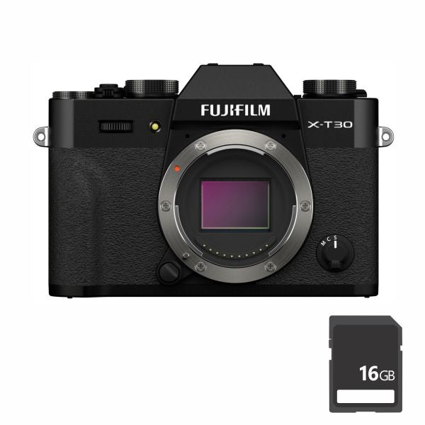 Fujifilm X-T30 II Mirrorless Camera (Black, Body Only)