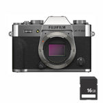 FUJIFILM X-T30 / XT30 II Mirrorless Camera Silver Body Only