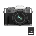 FUJIFILM X-T30 / XT30 II Mirrorless Camera Silver with 15-45mm Kit