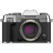 Fujifilm X-T50 Mirrorless Camera (Silver, Body Only)