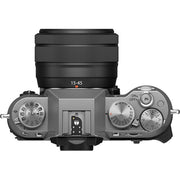 X-T50 Mirrorless Camera with XC 15-45mm Lens Silver