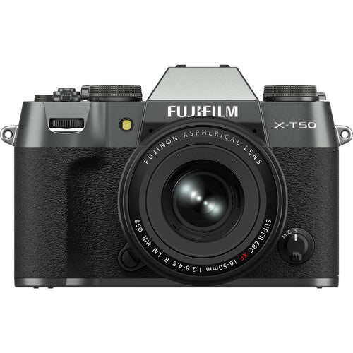 X-T50 Mirrorless Camera with XF 16-50mm Lens Charcoal