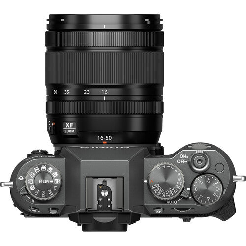 X-T50 Mirrorless Camera with XF 16-50mm Lens Charcoal