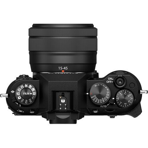 Fujifilm X-T50 Mirrorless Camera with XC 15-45mm Lens Black
