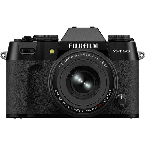 Fujifilm X-T50 Mirrorless Camera with XF 16-50mm Lens (Black)