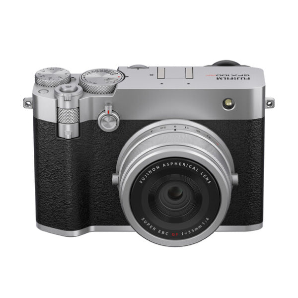 Fujifilm GFX100RF Medium Format Rangefinder Camera (Silver) — alternate view