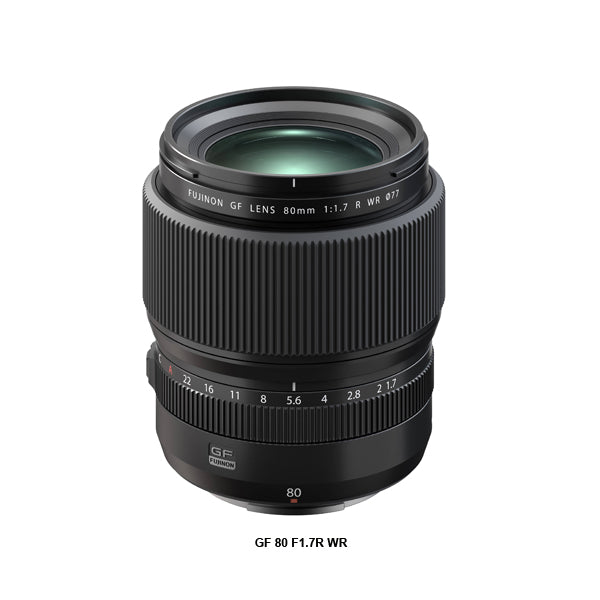 Fujifilm GF 80mm F1.7 R WR Lens