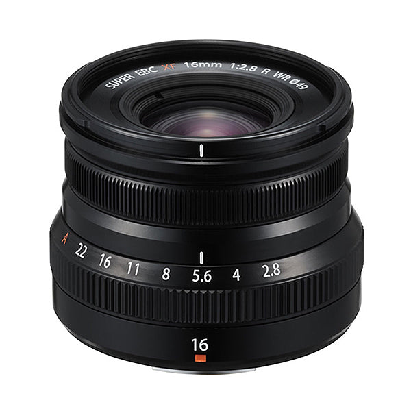 Fujifilm XF 16mm F2.8 R WR Lens (Black)
