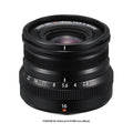 Fujifilm XF 16mm F2.8 R WR Lens (Black)
