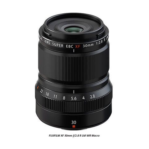 FUJIFILM XF 30mm F2.8 R LM WR Macro Lens