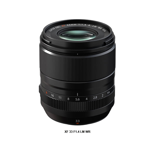 Fujifilm XF 33mm F1.4 R LM WR Lens