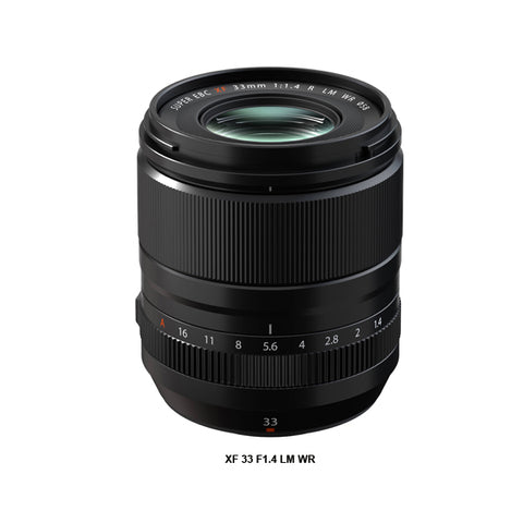 FUJIFILM XF 33mm F1.4 R LM WR Lens