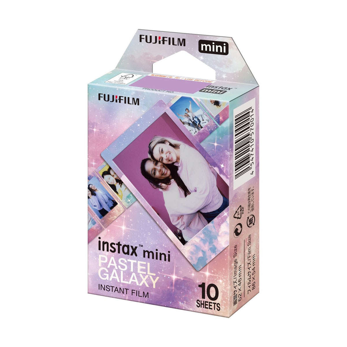 Fujifilm Instax Mini Instant Film Pastel Galaxy 10's