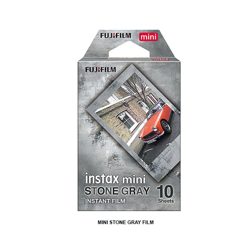 FUJIFILM Instax Mini Film Stone Gray 10s