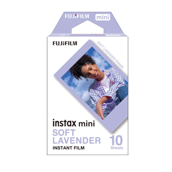 Fujifilm Instax Mini Soft Lavender Film (10 Sheets)