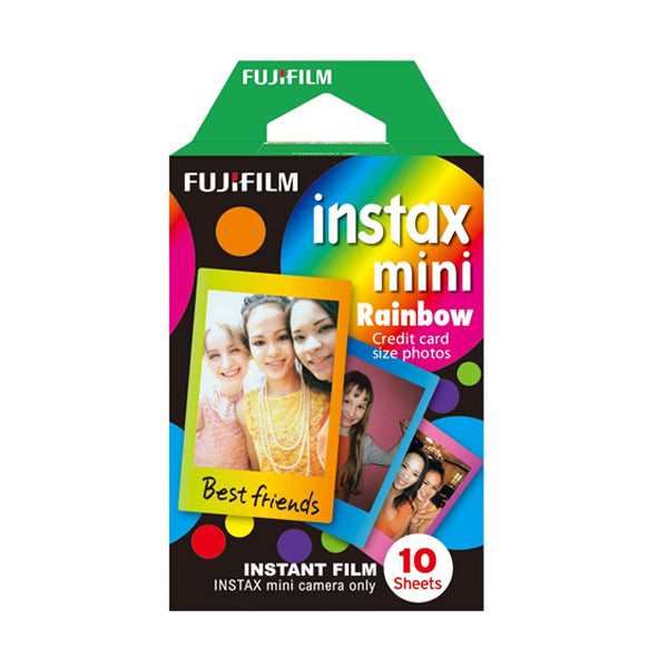 Fujifilm Instax Mini Film - Rainbow (10 Exposures)
