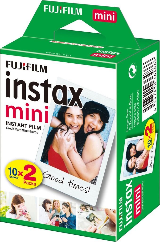 Fujifilm Instax Mini Film - Glossy (20 Pack)