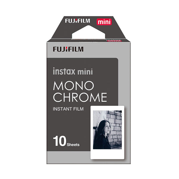 FUJIFILM Instax Mini Film Monochrome 10's