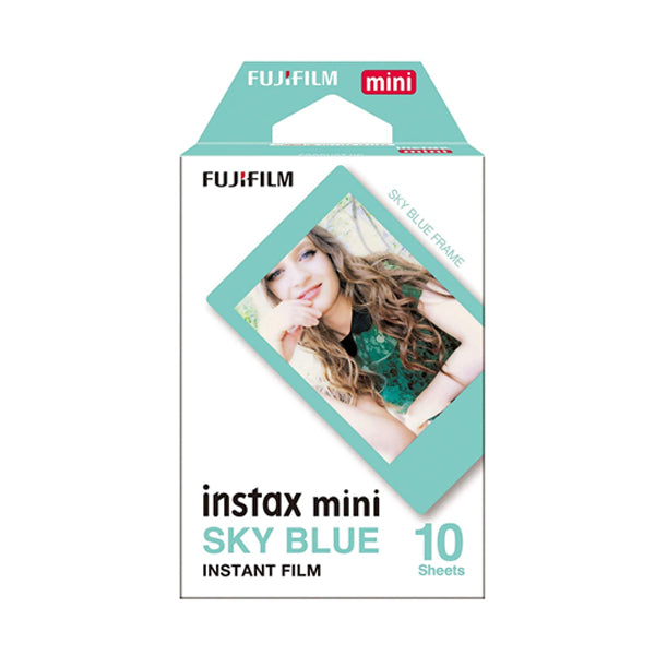 FUJIFILM Instax Mini Film Sky Blue 10pcs