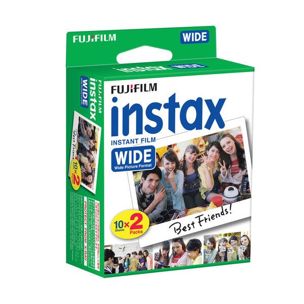Fujifilm Instax Wide Glossy Film (2Ã—10 Sheets)