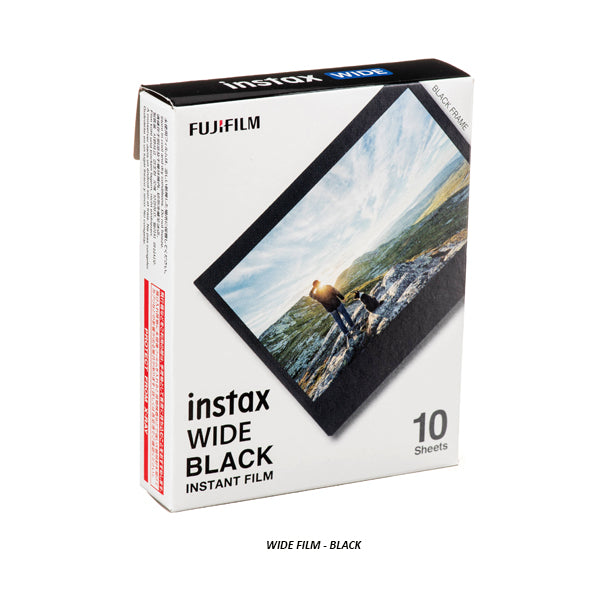 Fujifilm Instax Wide Film - Black Frame (10 Exposures)