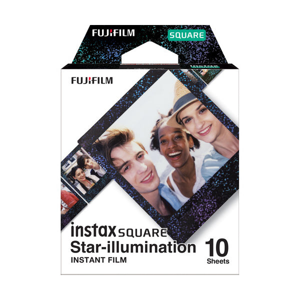 FUJIFILM INSTAX SQUARE Instant Film Star Illumination 10s