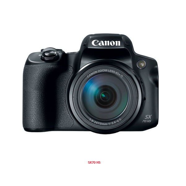 Canon PowerShot SX70 HS Digital Camera (Black)