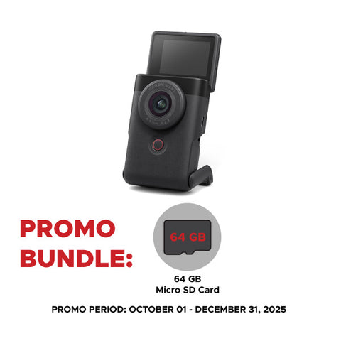 Canon PowerShot V10 Vlog Camera (Black)