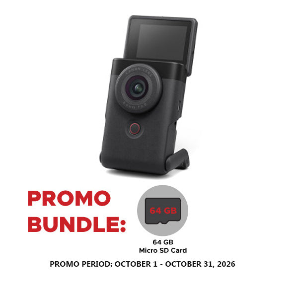 Canon PowerShot V10 Vlog Camera (Black)