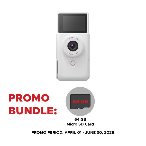 Canon PowerShot V10 Vlogging Camera (White)
