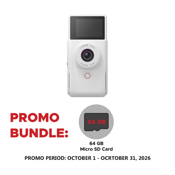 Canon PowerShot V10 Vlogging Camera (White)