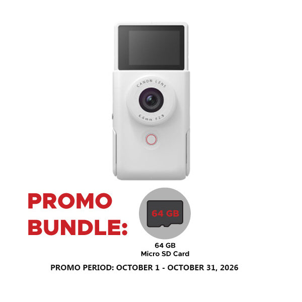 Canon PowerShot V10 Vlogging Camera (White)