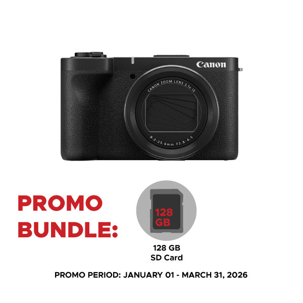 Canon PowerShot V1 Digital Camera with Fixed 16-50mm Lens (Black)