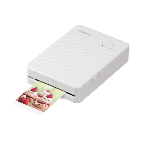 Canon SELPHY QX20 Portable Photo Printer (White)