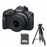 Canon EOS R100 Mirrorless Camera with 18-45mm Lens